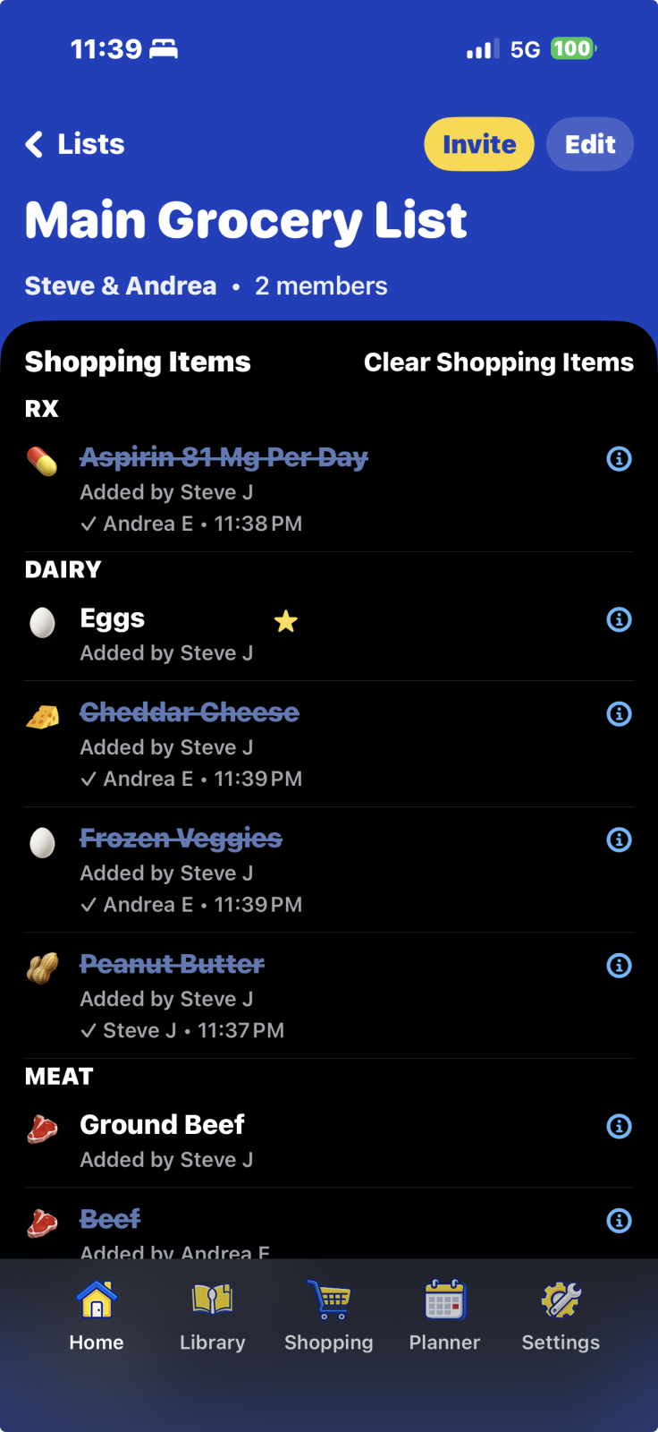 Smarter Shared Shopping Lists for Real Households coming in 2.0.1!